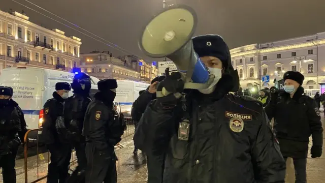 Протесты в Петербурге