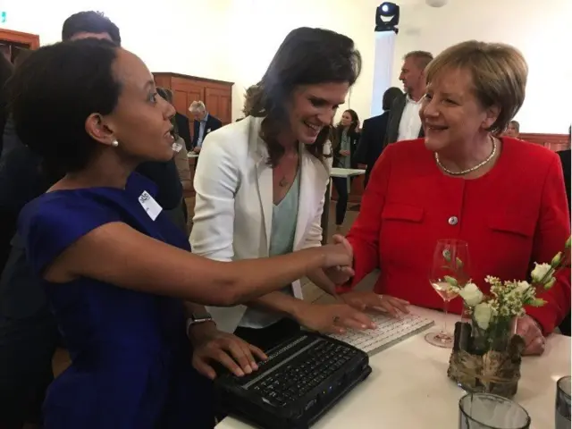 ሓበን ምስ ኣንገላ መርክል - ቻንስለር ጀርመን