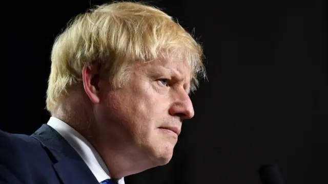 British Prime Minister Boris Johnson
