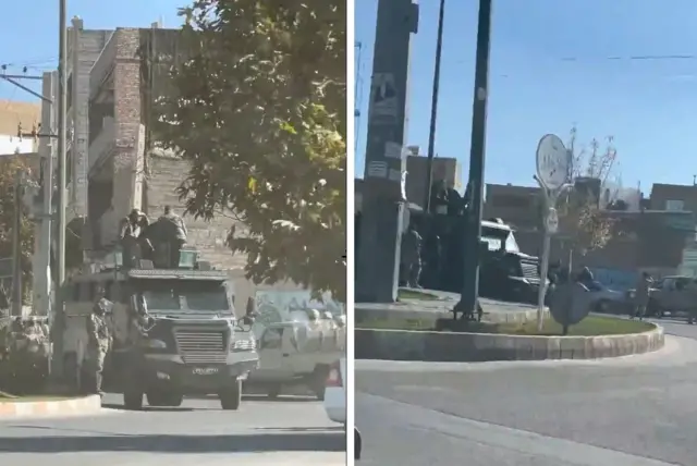 اسکرینشات از ویدیویی که آژانس خبری کردپا منتشر کرده و در آن امرپ جسور دیده میشود