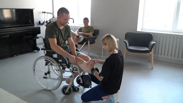 Umusirikare yakomeretse agbisha ko Ukraine itazi neza igitigiri c'abagiriye ingorane ku rugamba 