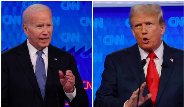 Biden ve Trump