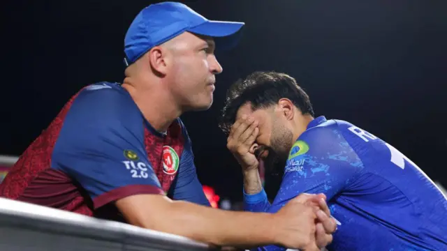 ৫৬ রানে অলআউট হওয়ার পর আফগানিস্তানের কোচ ও অধিনায়ক