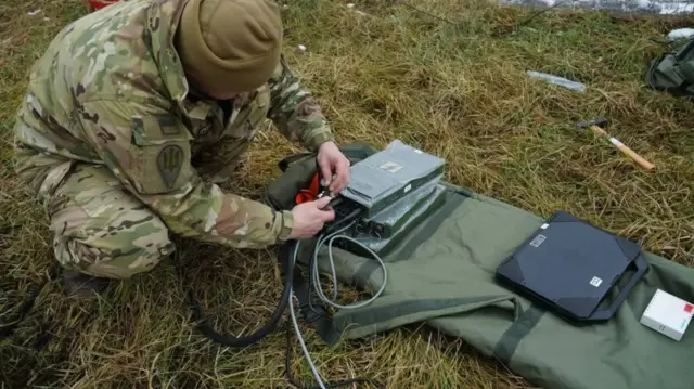 These hidden units go out in the field to track down Russian jammers so they can be destroyed