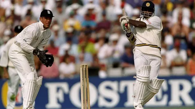 සනත් ජයසූරිය ද්විත්ව ශතකයක් වාර්තා කිරීමට සමත් විය