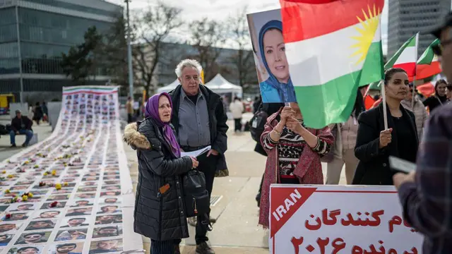 акция перед переговорами в Женеве