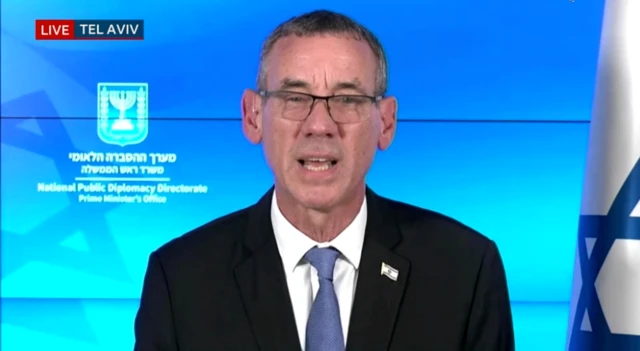İsrail Başbakanı Netanyahu'nun danışmanı Mark Regev,
