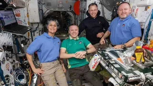 சுனிதா வில்லியம்ஸ், ஸ்பேஸ்எக்ஸ், சர்வதேச விண்வெளி நிலையம், நாசா