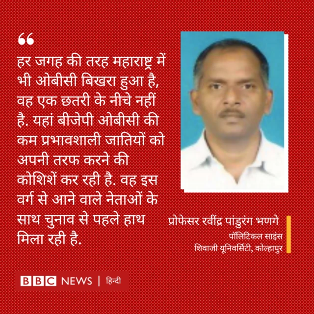 कोल्हापुर की शिवाजी यूनिवर्सिटी में पॉलिटिकल साइंस के प्रोफेसर रवींद्र पांडुरंग भणगे