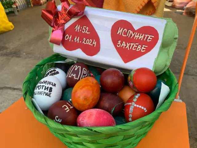 studenti, protest, Uskrs