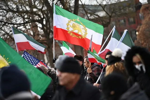 ਇਰਾਨ ਵਿੱਚ ਸਰਕਾਰ ਵਿਰੋਧੀ ਹੋ ਰਹੇ ਪ੍ਰਦਰਸ਼ਨ ਦੀ ਫੋਟੋ