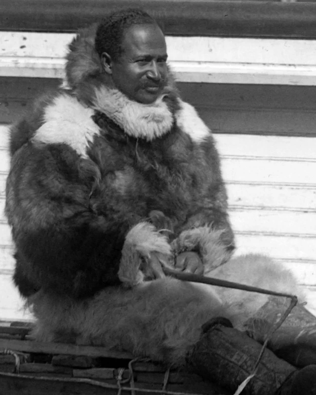 Photo en noir et blanc de Matthew Henson