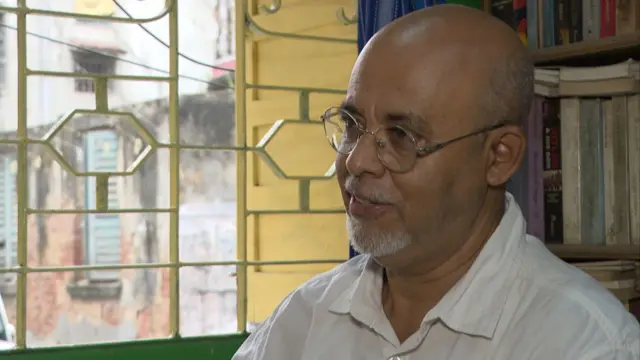 आनंद बाजार पत्रिका के पूर्व पत्रकार और राजनीतिक विश्लेषक निर्मल्या मुखर्जी
