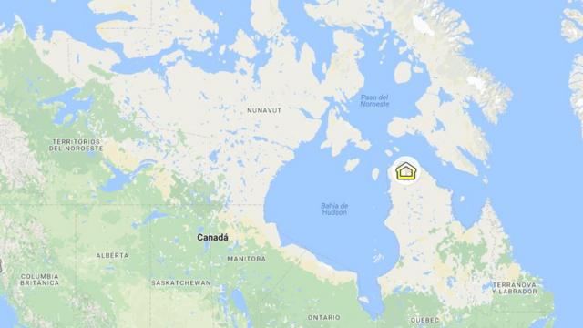 Salluit, la localidad canadiense en el Ártico donde queda la escuela Ikusik.
