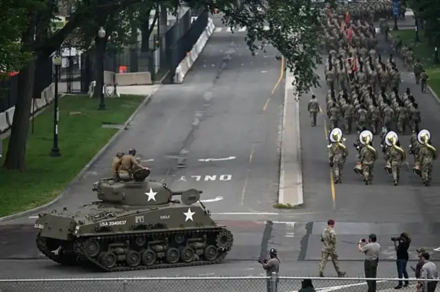 парад в вашингтоне