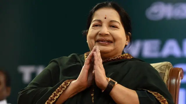 তামিলনাডুর প্রয়াত মুখ্যমন্ত্রী জয়রাম জয়ললিতা