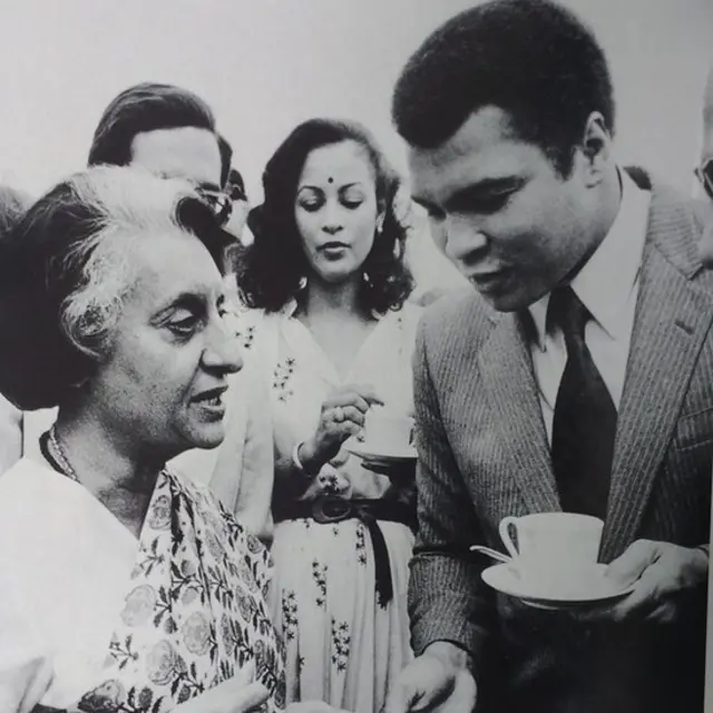 अली और इंदिरा गांधी