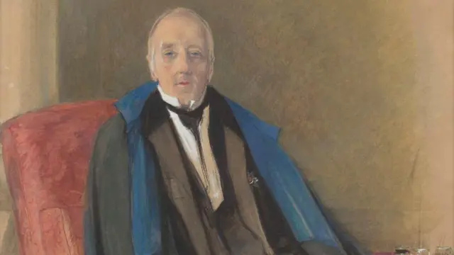 Retrato ilustrado de John Ponsonby.