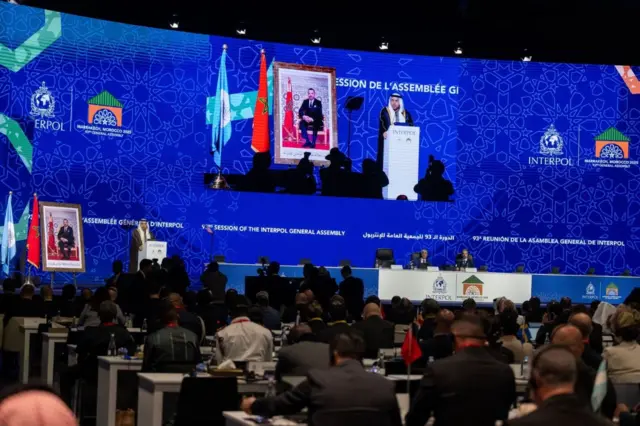 INTERPOL Genel Kurulu, 24 Kasım'da teşkilatın başkanı Ahmed Nasser Al Raisi'nin açılış konuşmasıyla başladı.