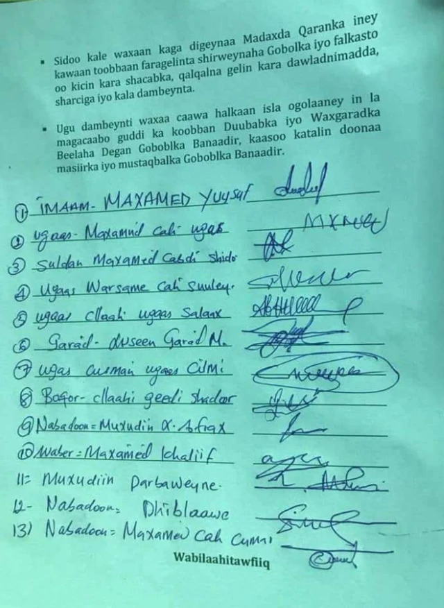 Bogga 2aad ee war-murtiyeedka odayaasha