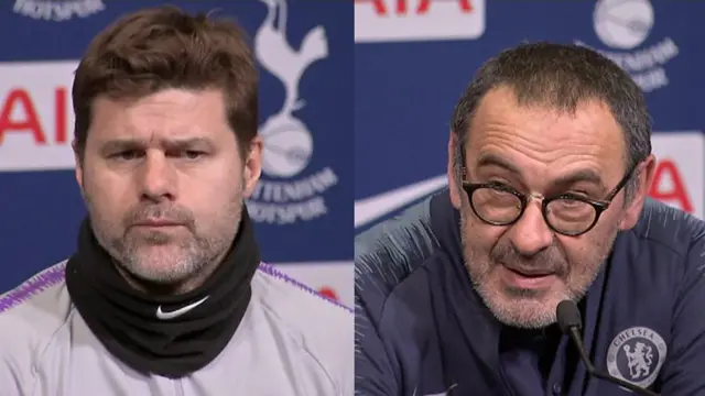 Maurizio Sarri(kulia)