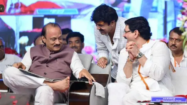 धनंजय मुंडे आणि वाल्मिक कराड 