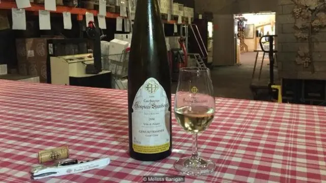 Wine dibiarkan menua di Cave Historique des Hospices de Strasbourg selama enam sampai 10 bulan sebelum dijual.