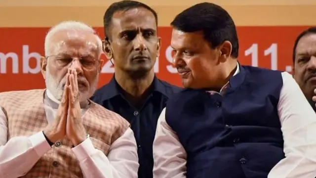 देवेंद्र फडणवीस आणि नरेंद्र मोदी