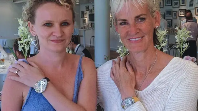 Fiona Krüger y Judy Murray