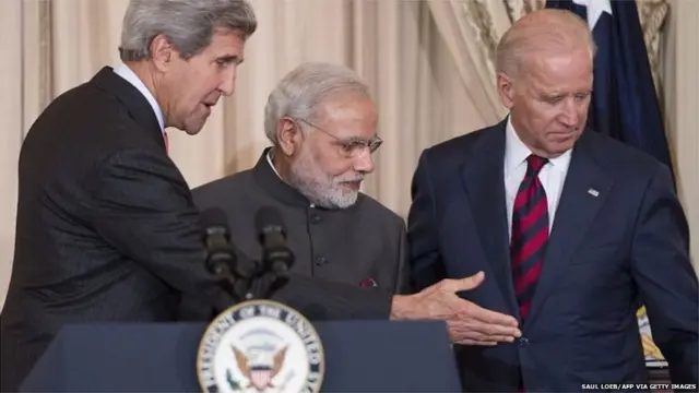 नरेंद्र मोदी और जो बाइडन