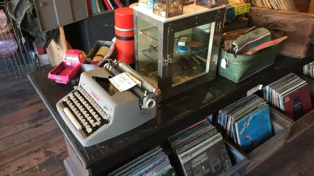 Café en Pescadero, California