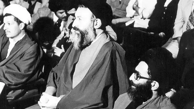 خامنه ای و بهشتی و رفسنجانی