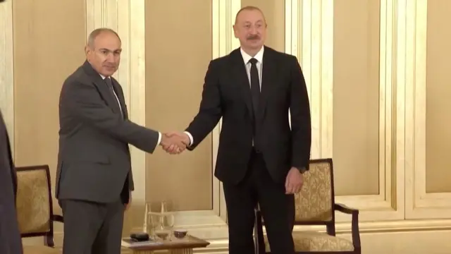 Озарбайжон ва Арманистон раҳбарлари мулоқоти.