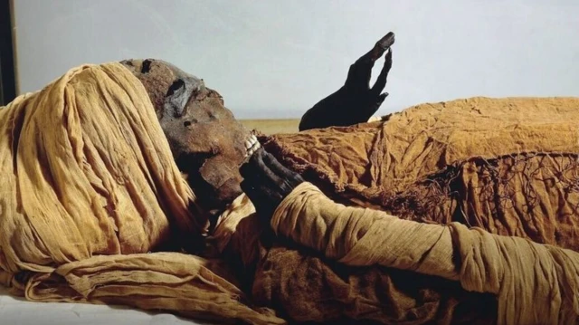 รูปมัมมี่ฟาโรห์นักรบ