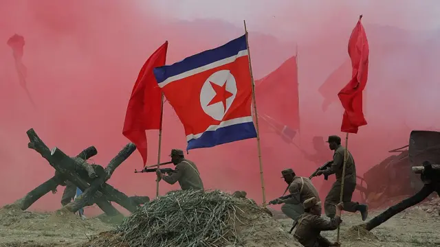 उत्तर और दक्षिण कोरिया की लड़ाई