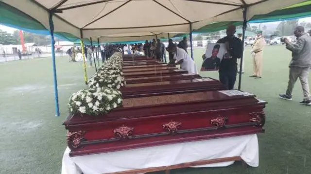 Tanzania plane crash burial