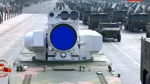 Iyi ntwaro ya LY-1 ikoresha imirasire ngo ishobora guhuma amaso abatwaye indege z'intambara