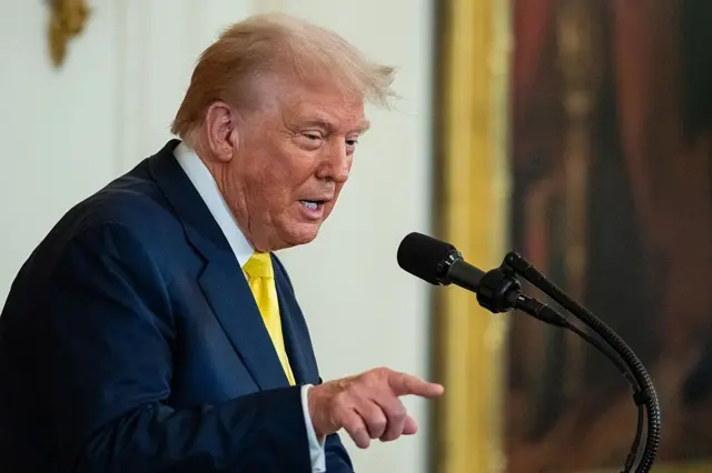 Дональд Трамп 7 серпня 2025 у Вашингтоні