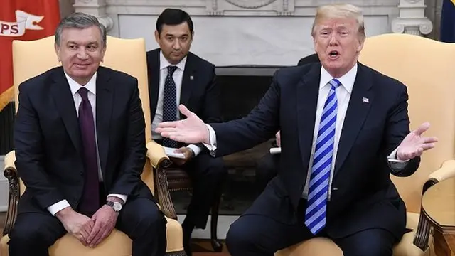 Мирзиёев ва Трамп