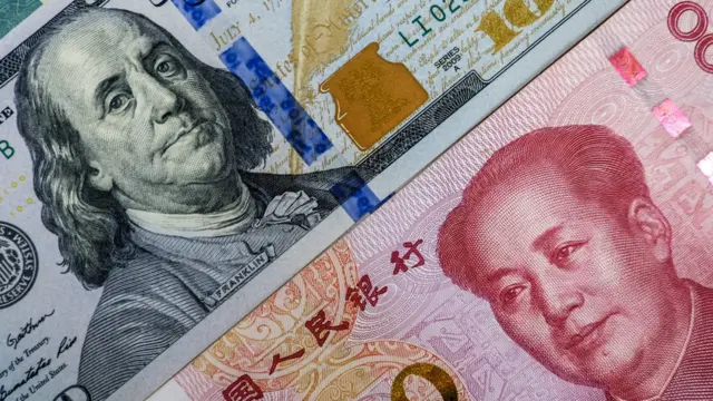 Imagemesporte da sorte aposta grátiscédulas das moedas dos EUA e da China