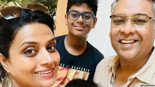 హర్షవర్ధన్ కుటుంబం