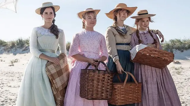 Las protagonistas de "Mujercitas", dirigida por Greta Gerwig.