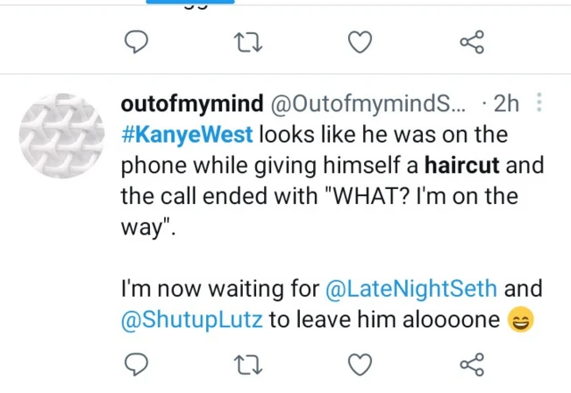 Kanye West New Haircut: Reactions as Kanye West reveal new haircut and change name