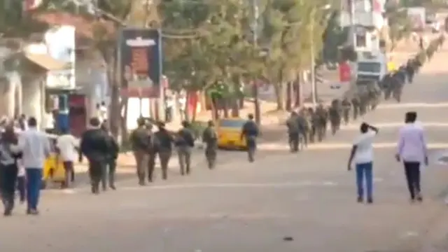 Kuri iki cyumweru, amashusho atandukanye yafashwe n'abaturage bavuga ko ari imirongo miremire y'abarwanyi ba M23 barimo kwiyongera muri Bukavu