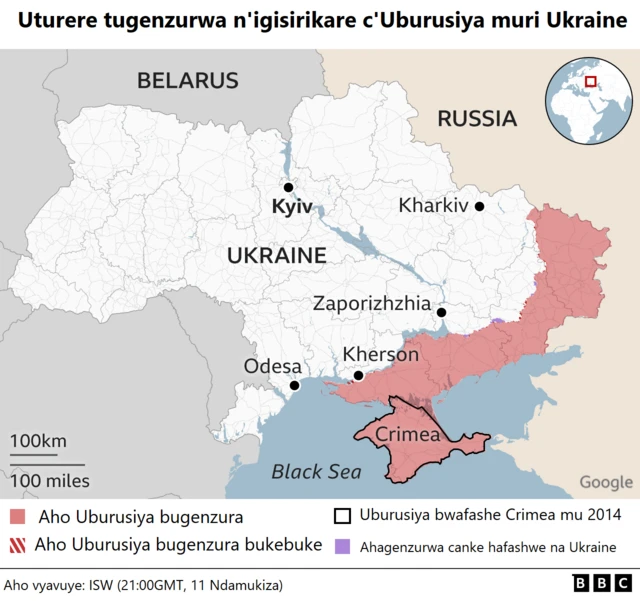 Uturere tugenzurwa n'Uburusiya