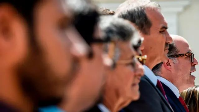 Miembros opositores de la Asamblea Nacional