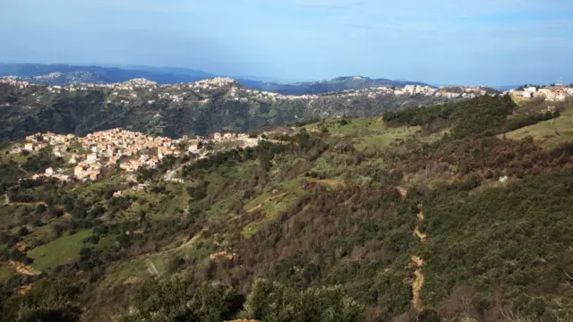 Landscape view of area where his body was discovered