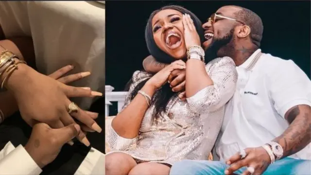 Chioma and Davido engagement