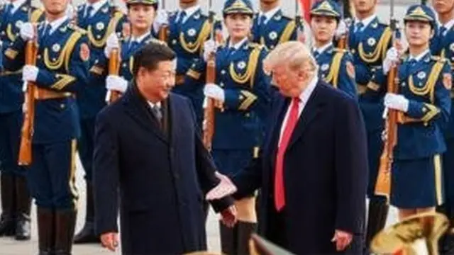 शी जिनपिंग और डोनाल्ड ट्रंप
