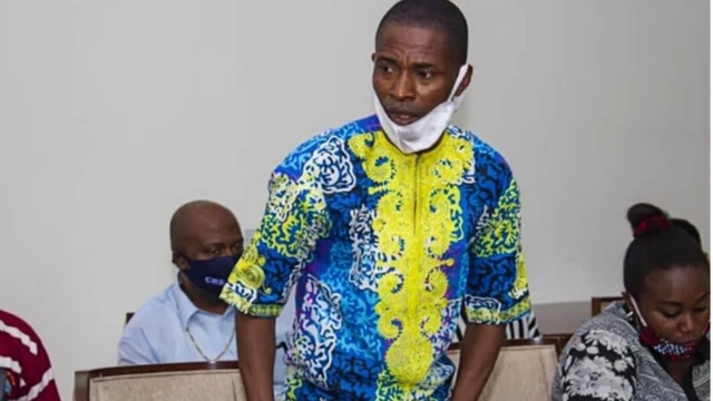 Quote card: Eyo Charles unfinished question to Femi Fani-Kayode: "Sir, please you did not disclose to us who is bankrolling you…"